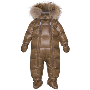 VER de TERRE Baby dunflyverdragt med pels Flyverdragt 903 Kangaroo