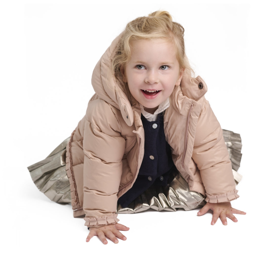 VER de TERRE Babypige dunjakke Dunjakke 871 Dark olive
