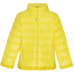 VER de TERRE Babypige overgangsjakke med dun Dunjakke 100 Yellow