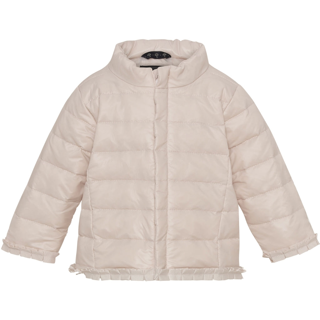 VER de TERRE Babypige overgangsjakke med dun Dunjakke 405 Rose powder