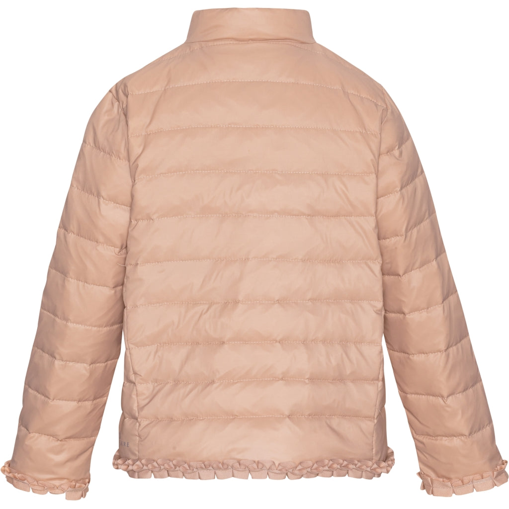 VER de TERRE Babypige overgangsjakke med dun Jakke 415 Mahogany rose