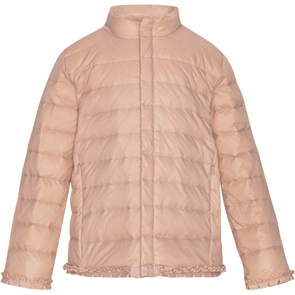 VER de TERRE Babypige overgangsjakke med dun Jakke 415 Mahogany rose