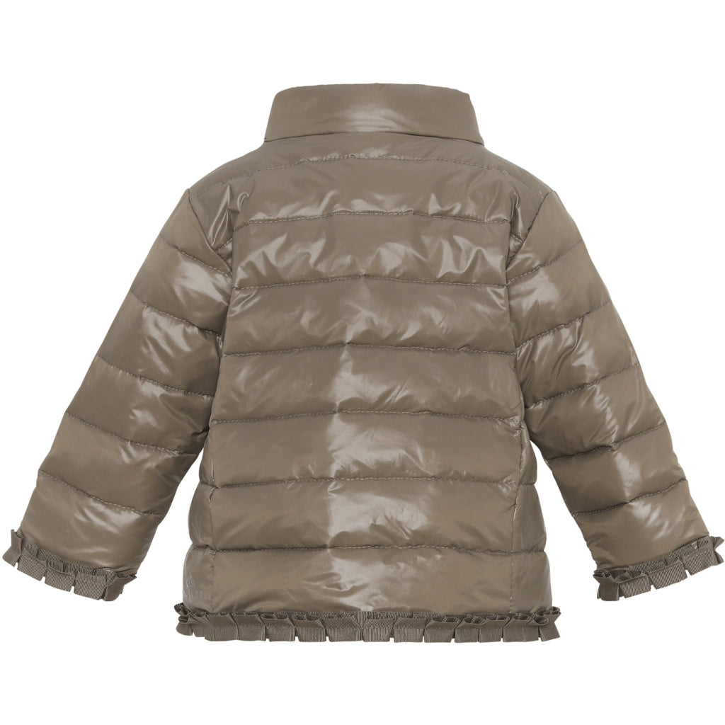 VER de TERRE Babypige overgangsjakke med dun Jakke 912 Caramel