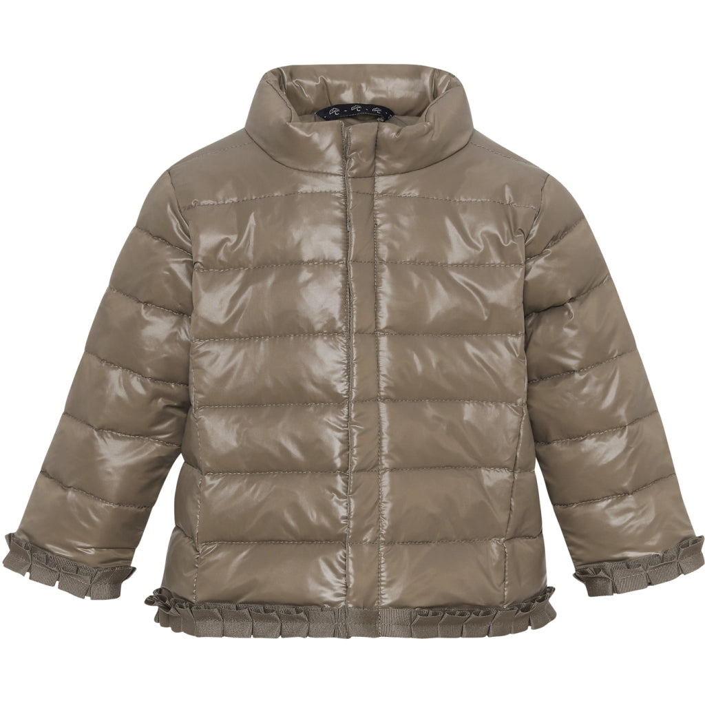 VER de TERRE Babypige overgangsjakke med dun Jakke 912 Caramel