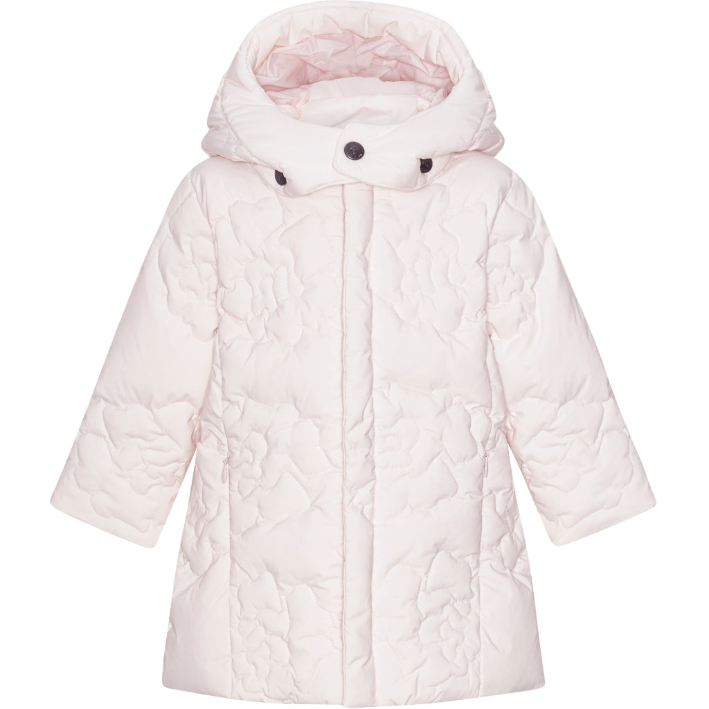 VER de TERRE Babypige rose dunfrakke Dunfrakke 405 Rose powder