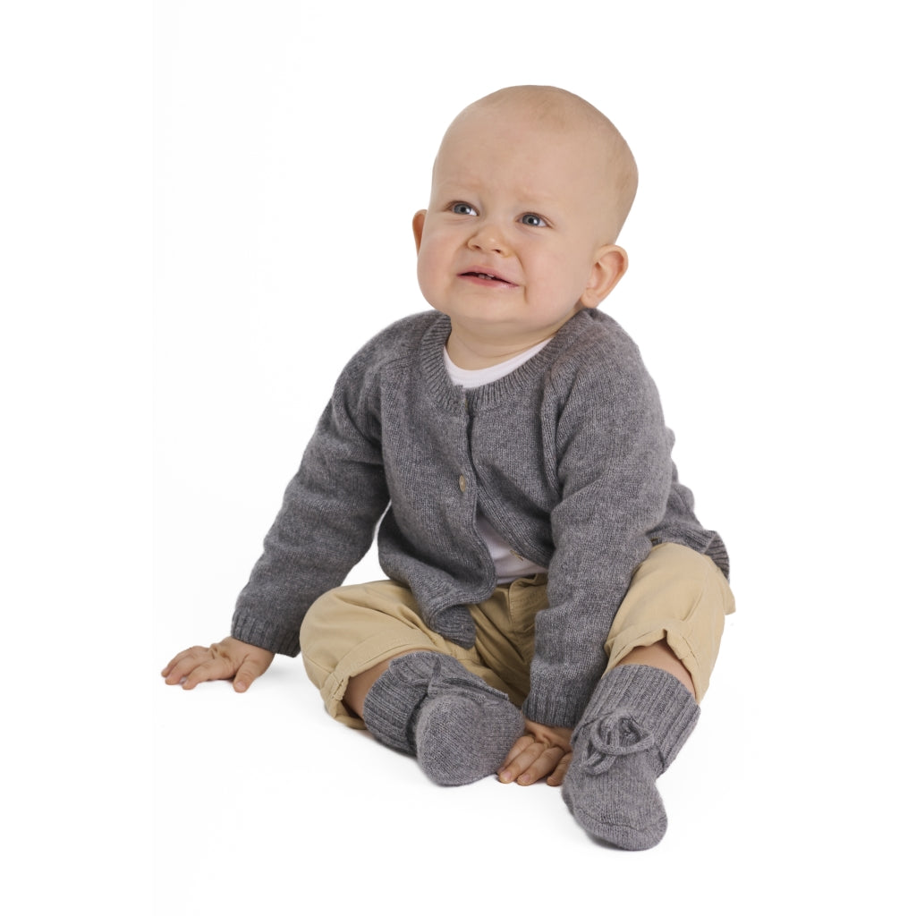 VER de TERRE Cashmere baby cardigan Cardigan 600 Navy
