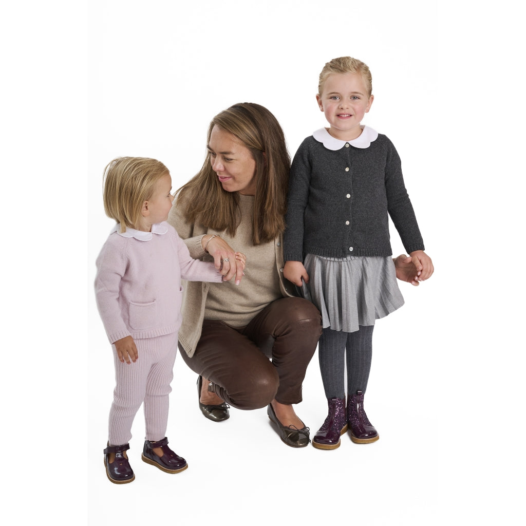 VER de TERRE Cashmere baby leggings Bukser 918 Bear mélange
