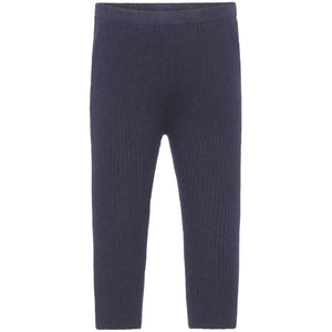 VER de TERRE Cashmere baby leggings Cashmere 600 Navy