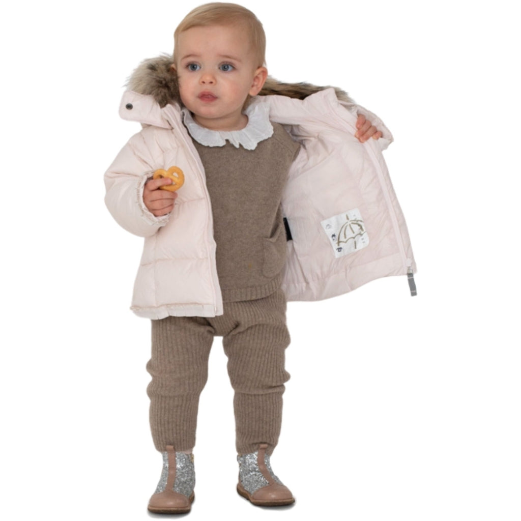 VER de TERRE Cashmere baby sweater Sweater 918 Bear mélange