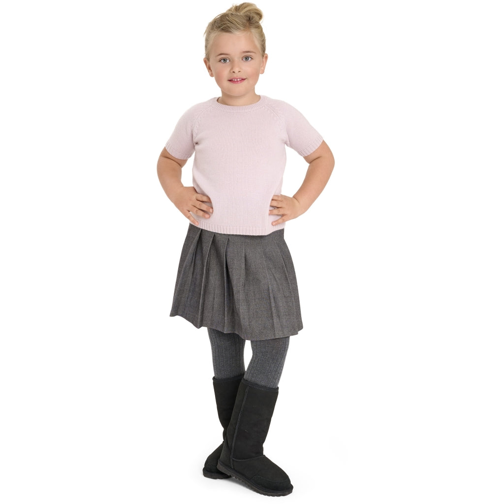 VER de TERRE Cashmere bluse Bluse 405 Rose powder