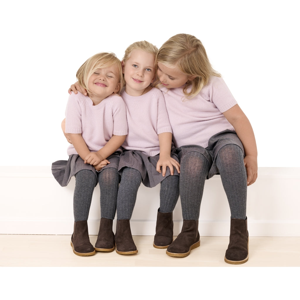 VER de TERRE Cashmere bluse Bluse 405 Rose powder