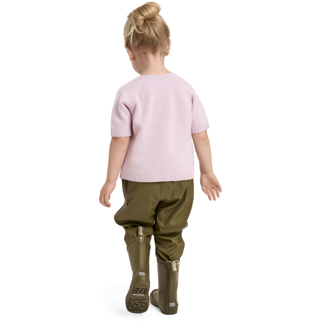 VER de TERRE Cashmere bluse Bluse 405 Rose powder
