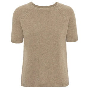 VER de TERRE Cashmere bluse Bluse 936 Desert mélange