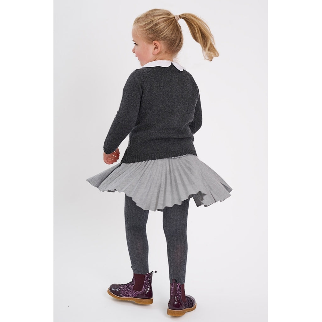 VER de TERRE Cashmere cardigan Cardigan 088 Charcoal mélange