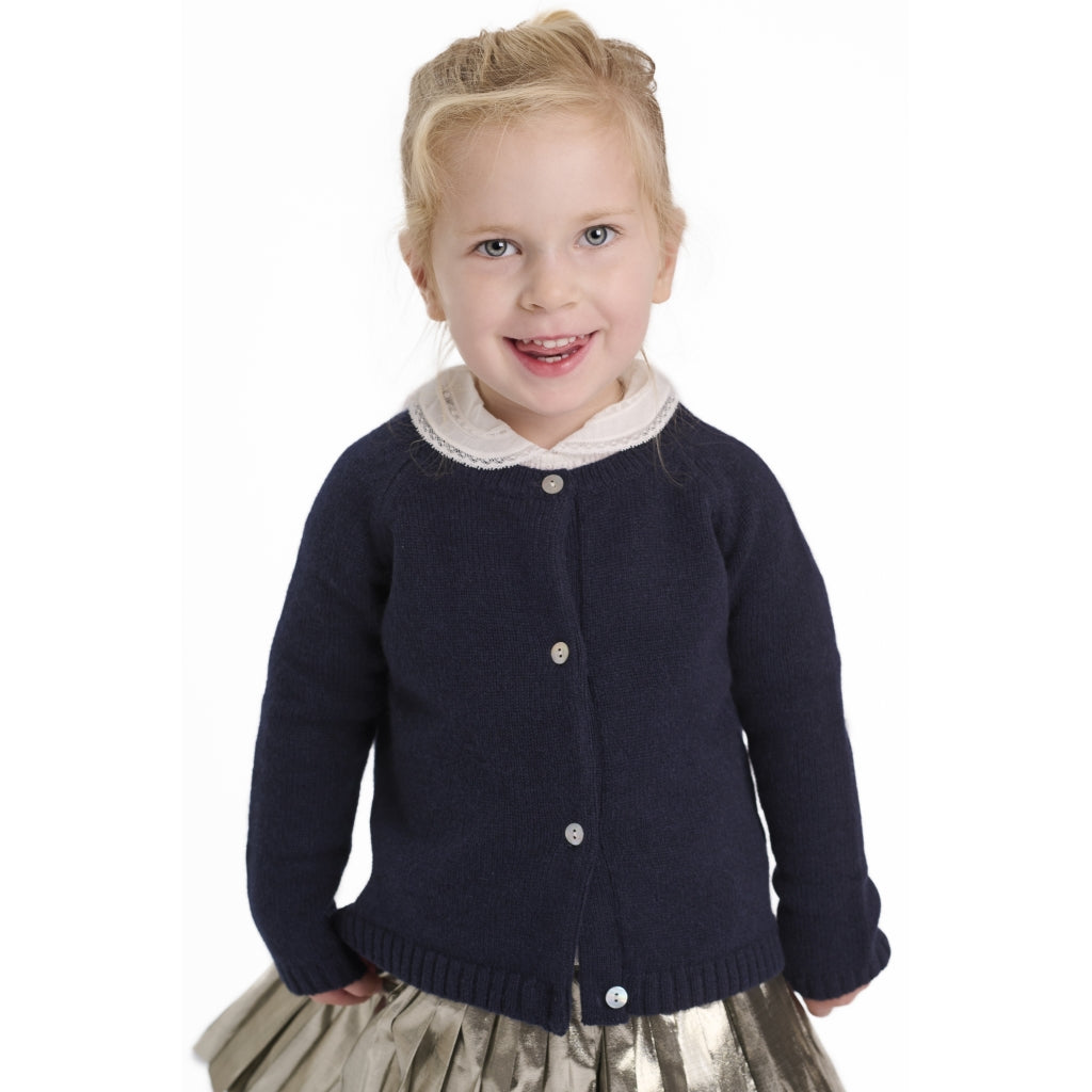 VER de TERRE Cashmere cardigan Cardigan 600 Navy