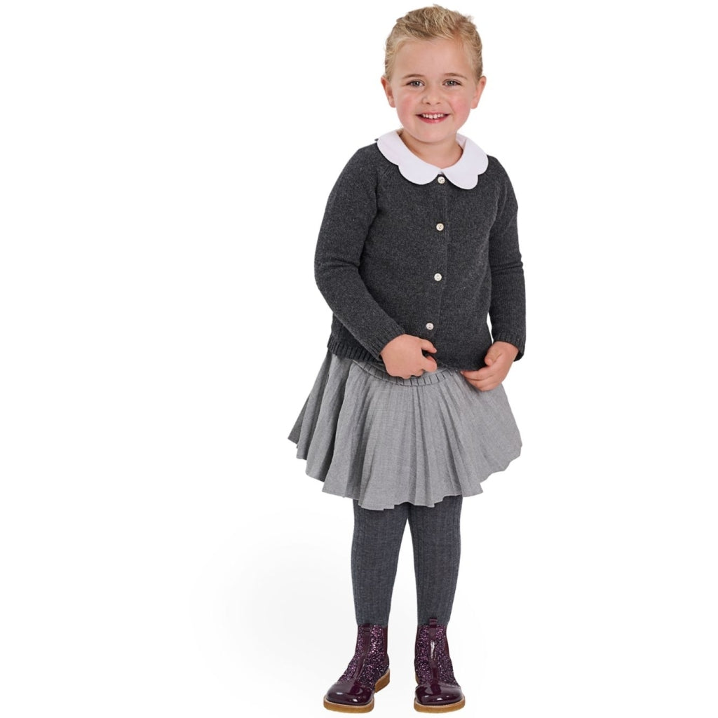 VER de TERRE Cashmere cardigan Cardigan 918 Bear mélange