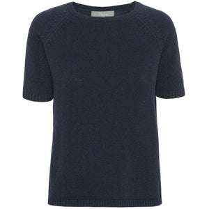 VER de TERRE Cashmere dame bluse Bluse 600 Navy