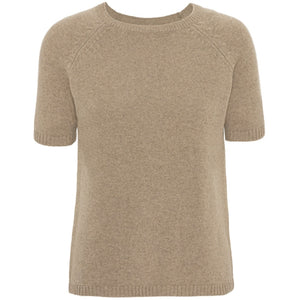 VER de TERRE Cashmere dame bluse Bluse 936 Desert mélange