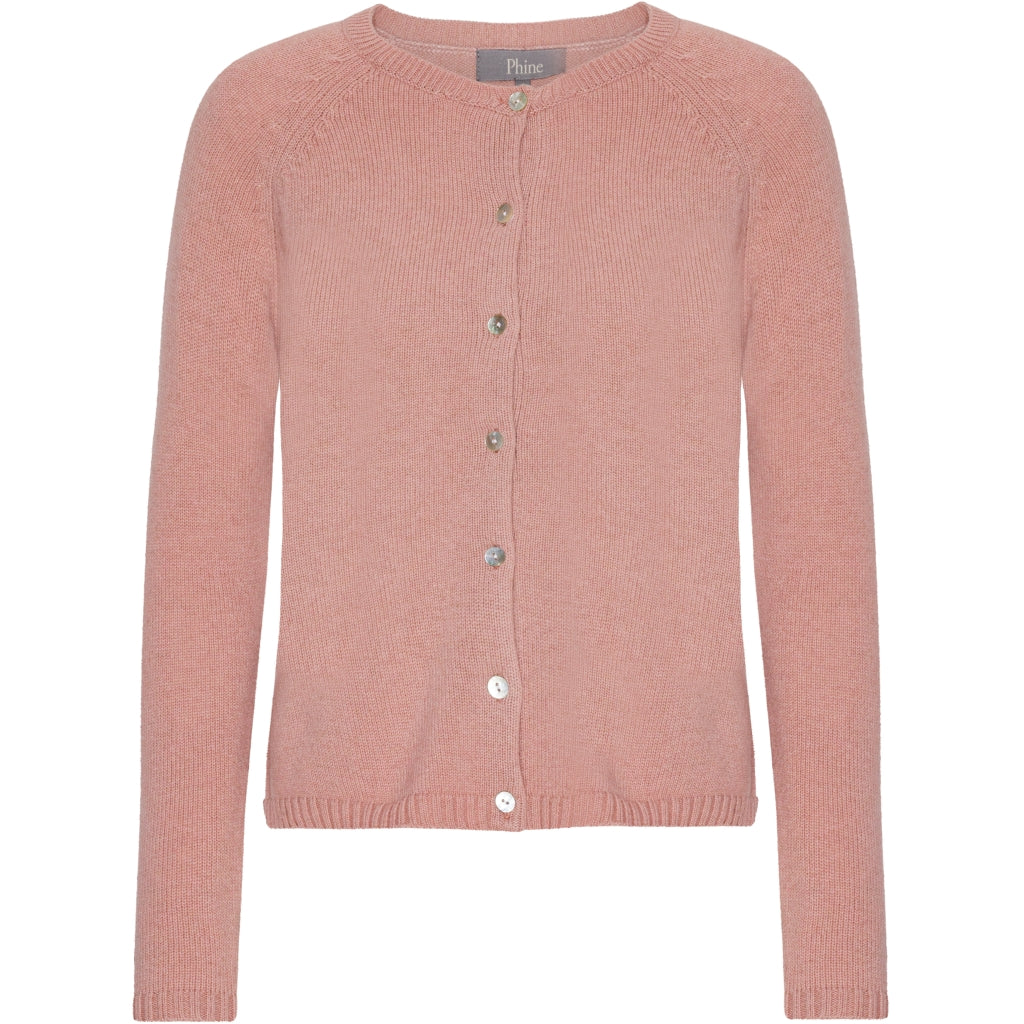 VER de TERRE Cashmere dame cardigan Cardigan 285 Dahlia mélange