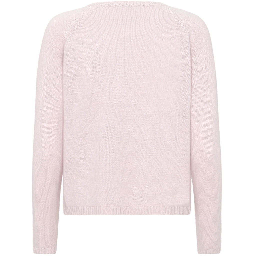 VER de TERRE Cashmere dame cardigan Cardigan 405 Rose powder