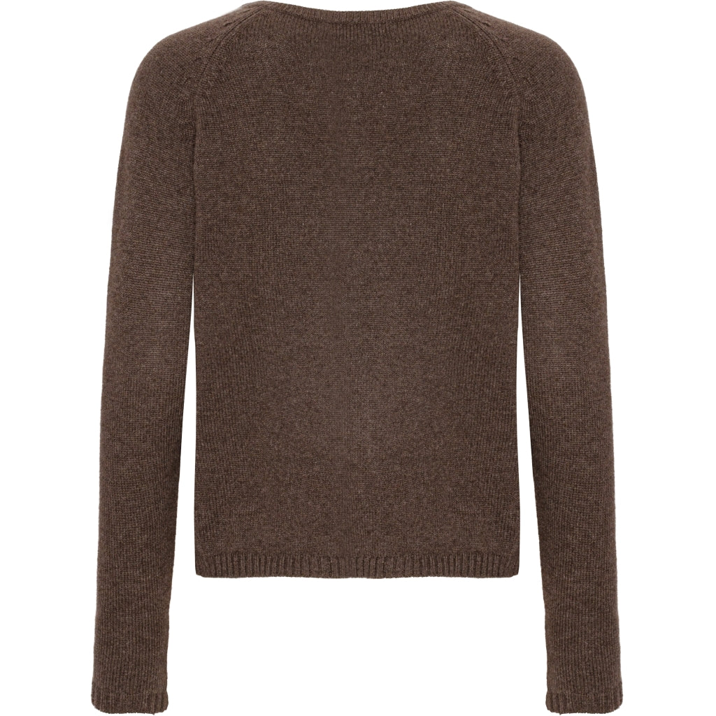 VER de TERRE Cashmere dame cardigan Cardigan 905 Capuccino mélange