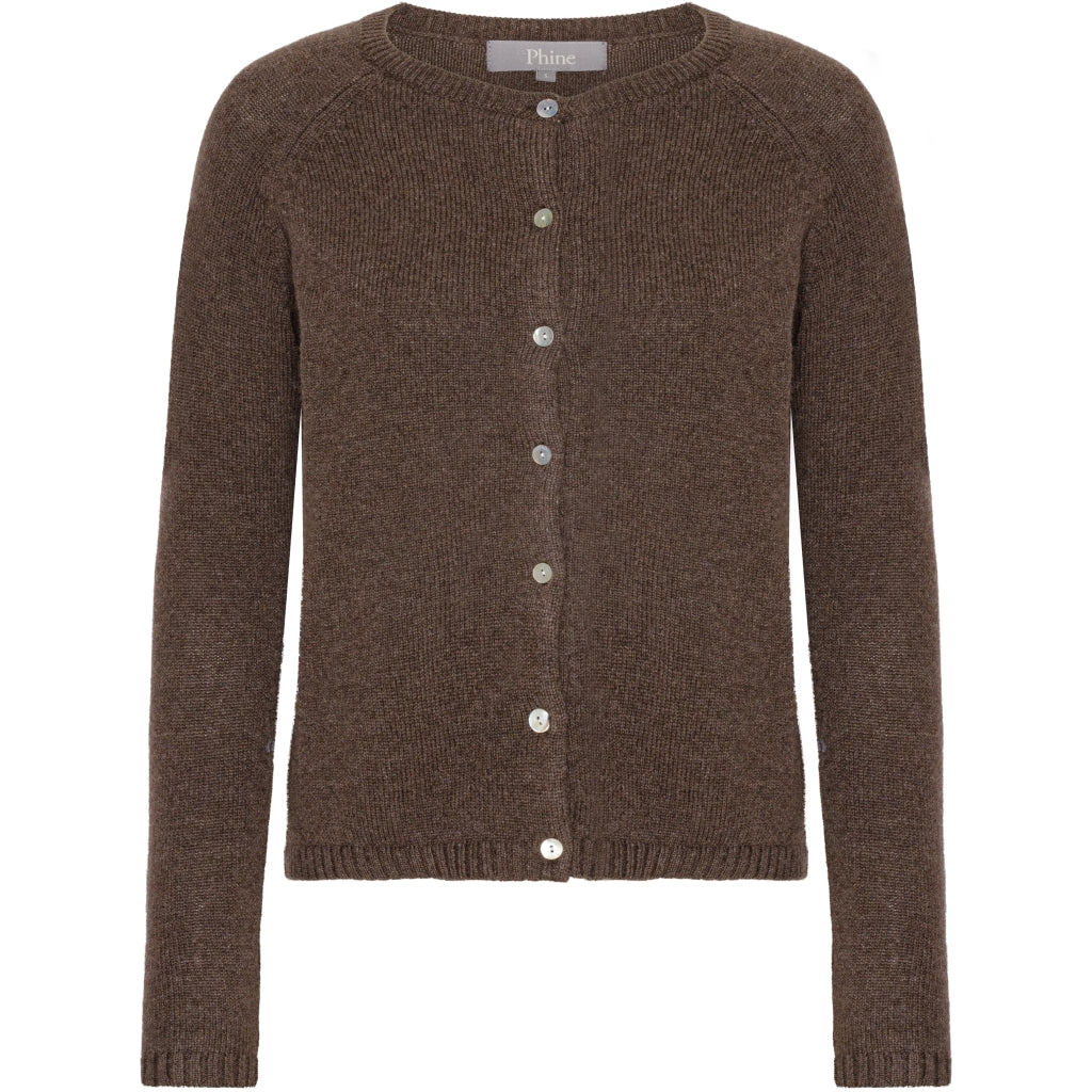 VER de TERRE Cashmere dame cardigan Cardigan 905 Capuccino mélange