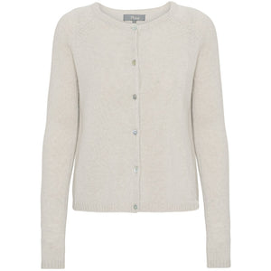 VER de TERRE Cashmere dame cardigan Cashmere 005 Ice mélange
