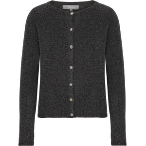 VER de TERRE Cashmere dame cardigan Cashmere 088 Charcoal mélange
