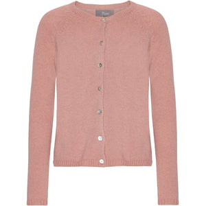 VER de TERRE Cashmere dame cardigan Cashmere 285 Dahlia mélange