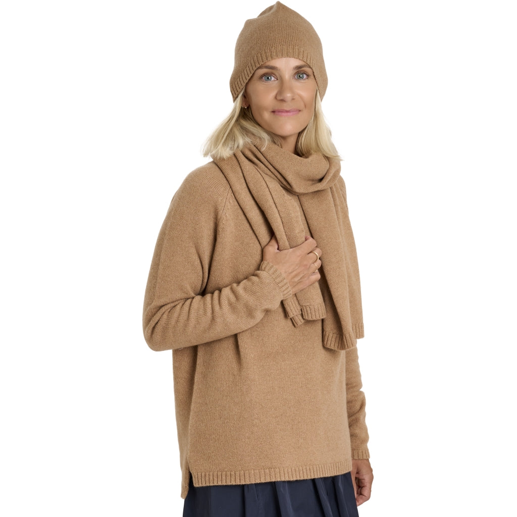 VER de TERRE Cashmere dame sweater Sweater 005 Ice mélange