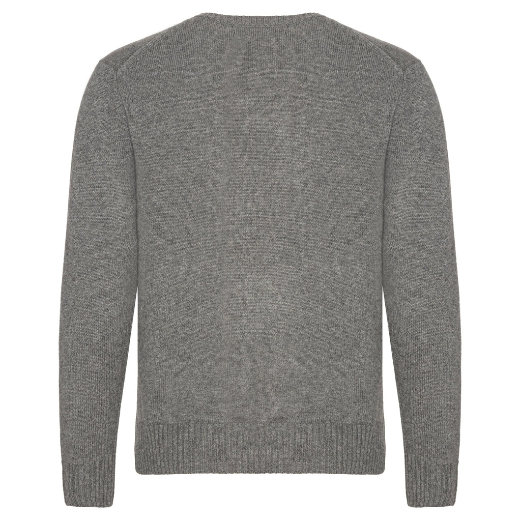 VER de TERRE Cashmere dame sweater Sweater 060 Grey mélange