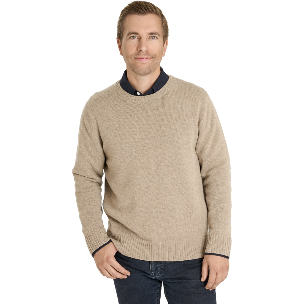 VER de TERRE Cashmere dame sweater Sweater 918 Bear mélange