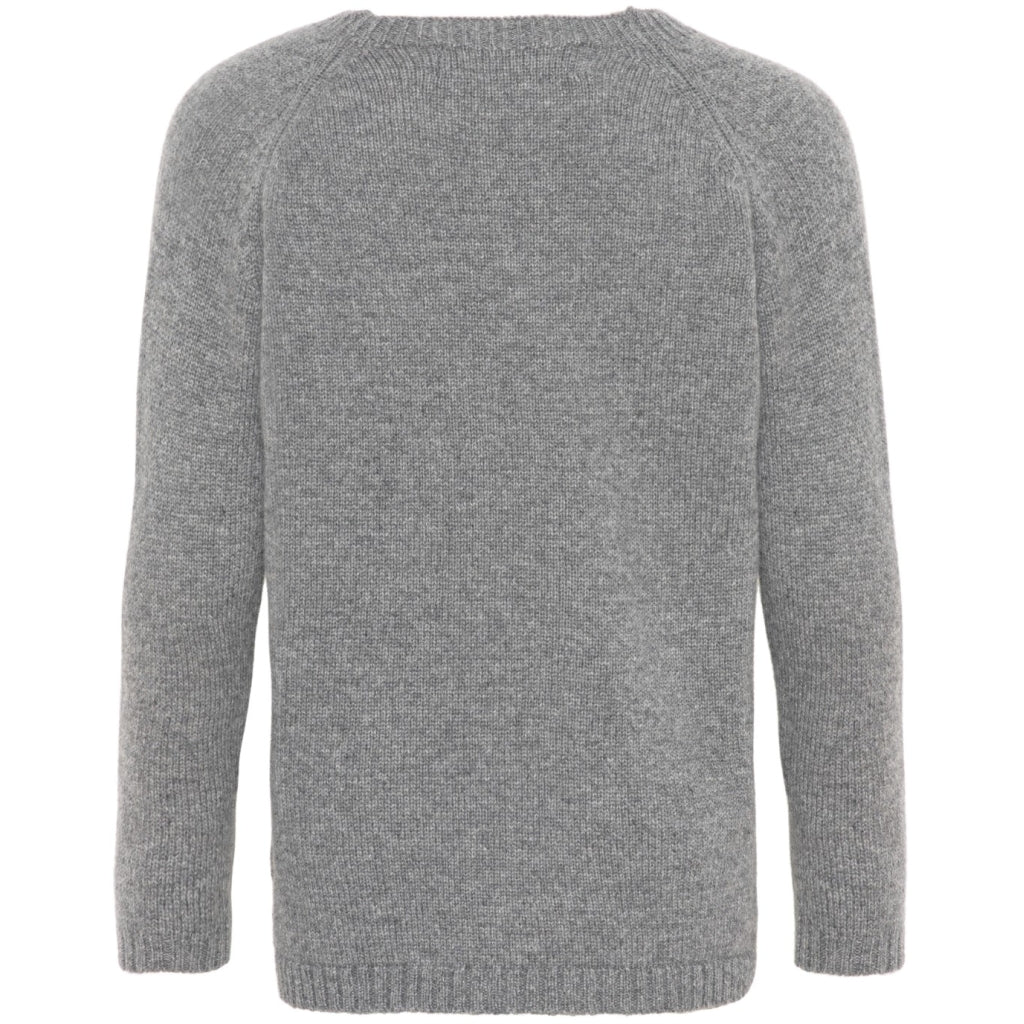 VER de TERRE Cashmere sweater Sweater 060 Grey mélange