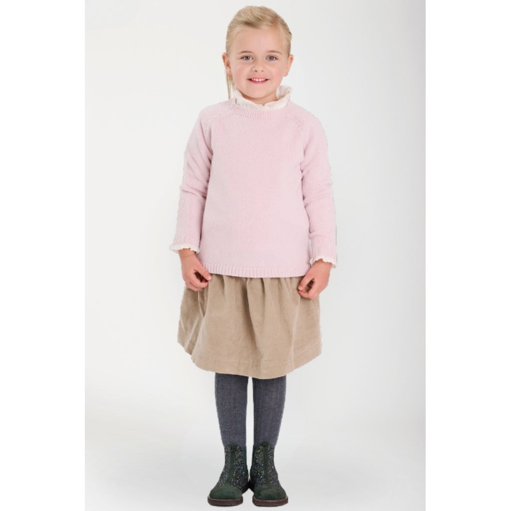 VER de TERRE Cashmere sweater Sweater 405 Rose powder