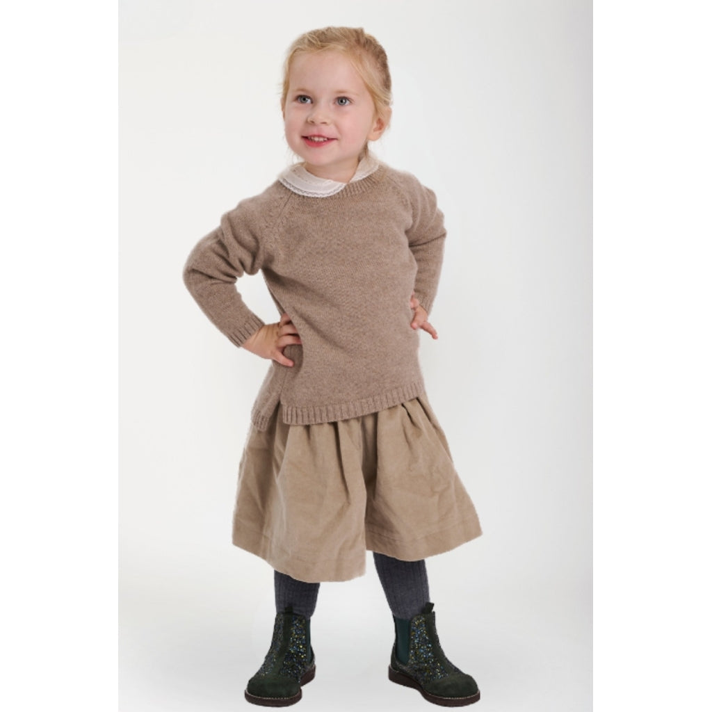 VER de TERRE Cashmere sweater Sweater 918 Bear mélange