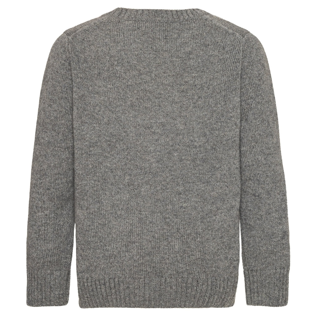 VER de TERRE Cashmere sweater Sweater 060 Grey mélange