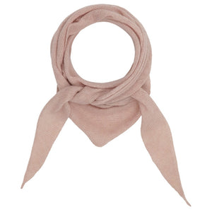 VER de TERRE Cashmere trekant tørklæde Cashmere 405 Rose powder
