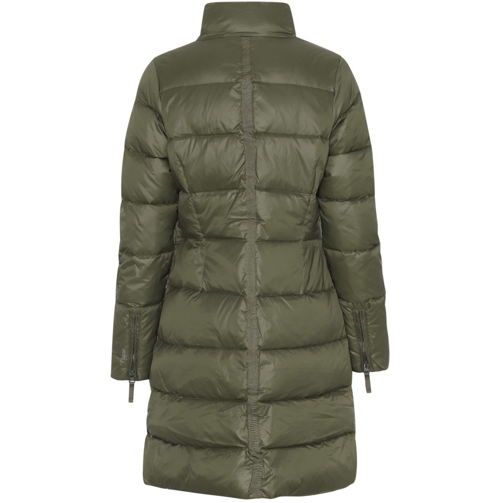 VER de TERRE Dame dunfrakke Frakke 867 Dark moss