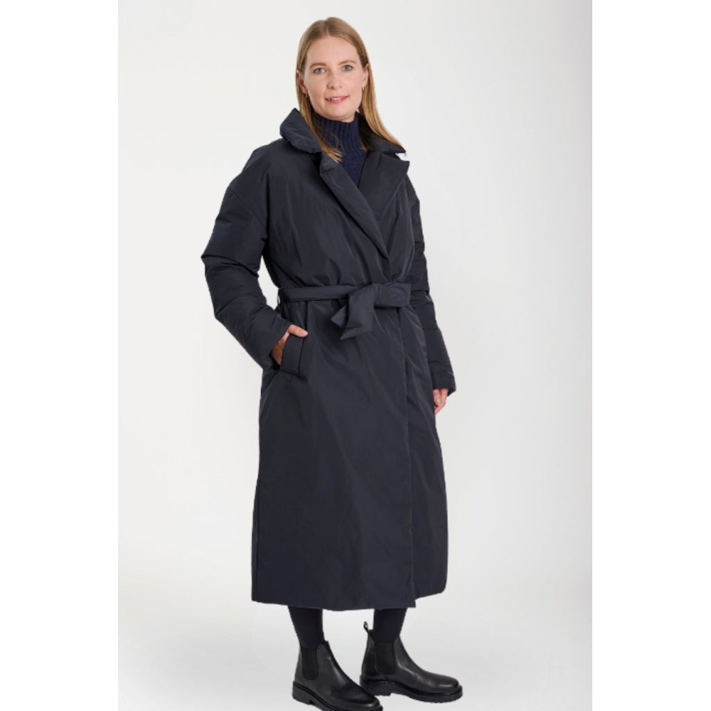 VER de TERRE Dame dunfrakke Frakke 600 Navy