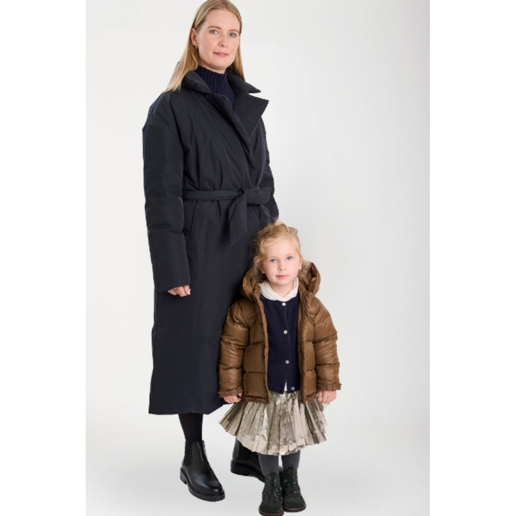 VER de TERRE Dame dunfrakke Frakke 983 Oyster/grey