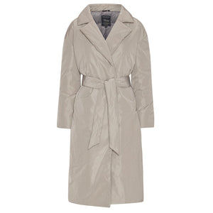 VER de TERRE Dame dunfrakke Frakke 983 Oyster/grey