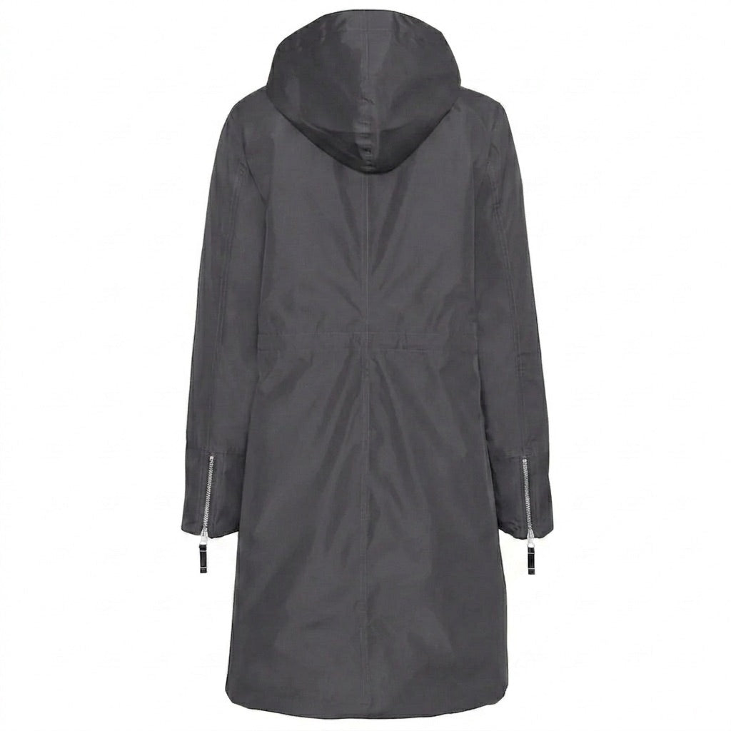 VER de TERRE Dame forårs- & regnfrakke Frakke 085 Anthracite