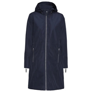 VER de TERRE Dame forårs- & regnfrakke Frakke 600 Navy