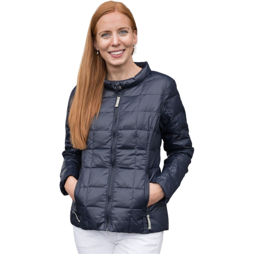 VER de TERRE Dame overgangs dunjakke Dunjakke 730 Azure