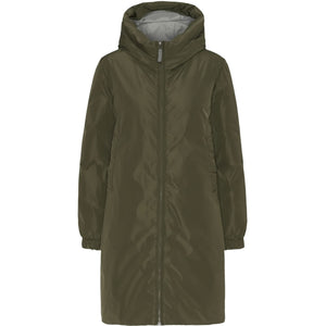VER de TERRE Dame parkafrakke Frakke 866 Dark moss/grey