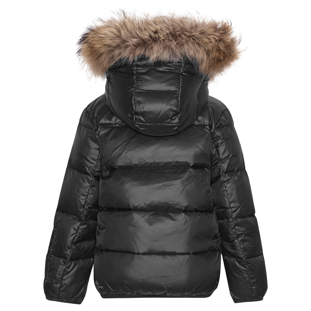 VER de TERRE Dunjakke med pels Jakke 099 Black
