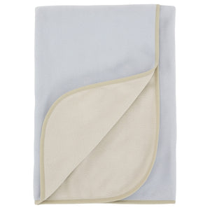 VER de TERRE Fleece tæppe Fleece 697 Baby blue/kit