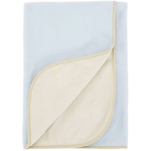 VER de TERRE Fleece tæppe Tæpper 697 Baby blue/kit