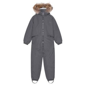 VER de TERRE Flyverdragt med pels Flyverdragt 085 Anthracite
