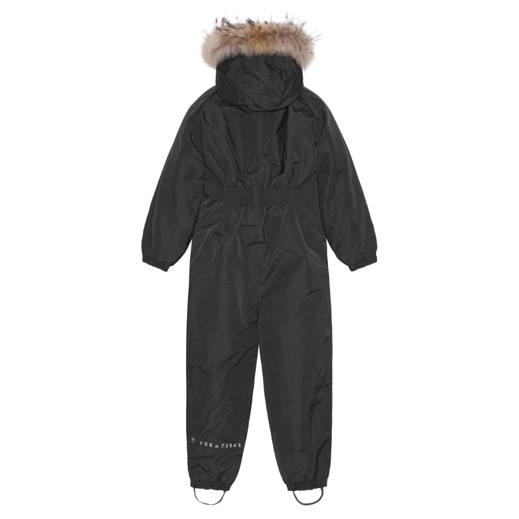 VER de TERRE Flyverdragt med pels Flyverdragt med pels 099 Black